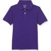 The Children’s Place Baby and Toddler Boys Short Sleeve Polo Shirt(Regal Violet)