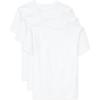 The Children’s Place Boys’ Basic V Neck T-Shirt 2 Pack(White 3-pack)