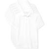 The Children’s Place Boys Short Sleeve Pique Polo,White 5 Pack,S (5/6)