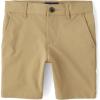 The Children’s Place boys Quick Dry Chino Shorts(Khaki)