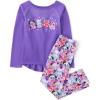 The Children’s Place girls Long Sleeve Top and Pants,2 Piece Pajama Set(Reading Buddies)