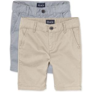 Stretch Chino Shorts(Fin Gray/Sandwash 2-pack)