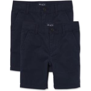 Stretch Chino Shorts(New Navy 2-pack)