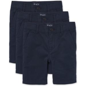 Stretch Chino Shorts(New Navy 3-pack)