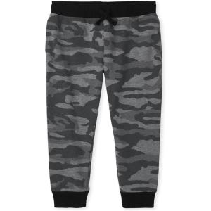 The Children’S Place Boys Active Fleece Jogger Sweatpants(Gray Steel)