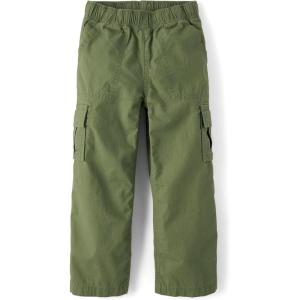 The Children’s Place Boys Pull on Cargo Pants(Truly Olive Wide)