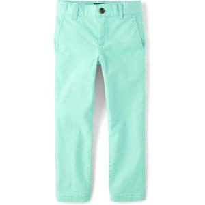 The Children’s Place Boys Stretch Skinny Chino Pants(Mellow Aqua)