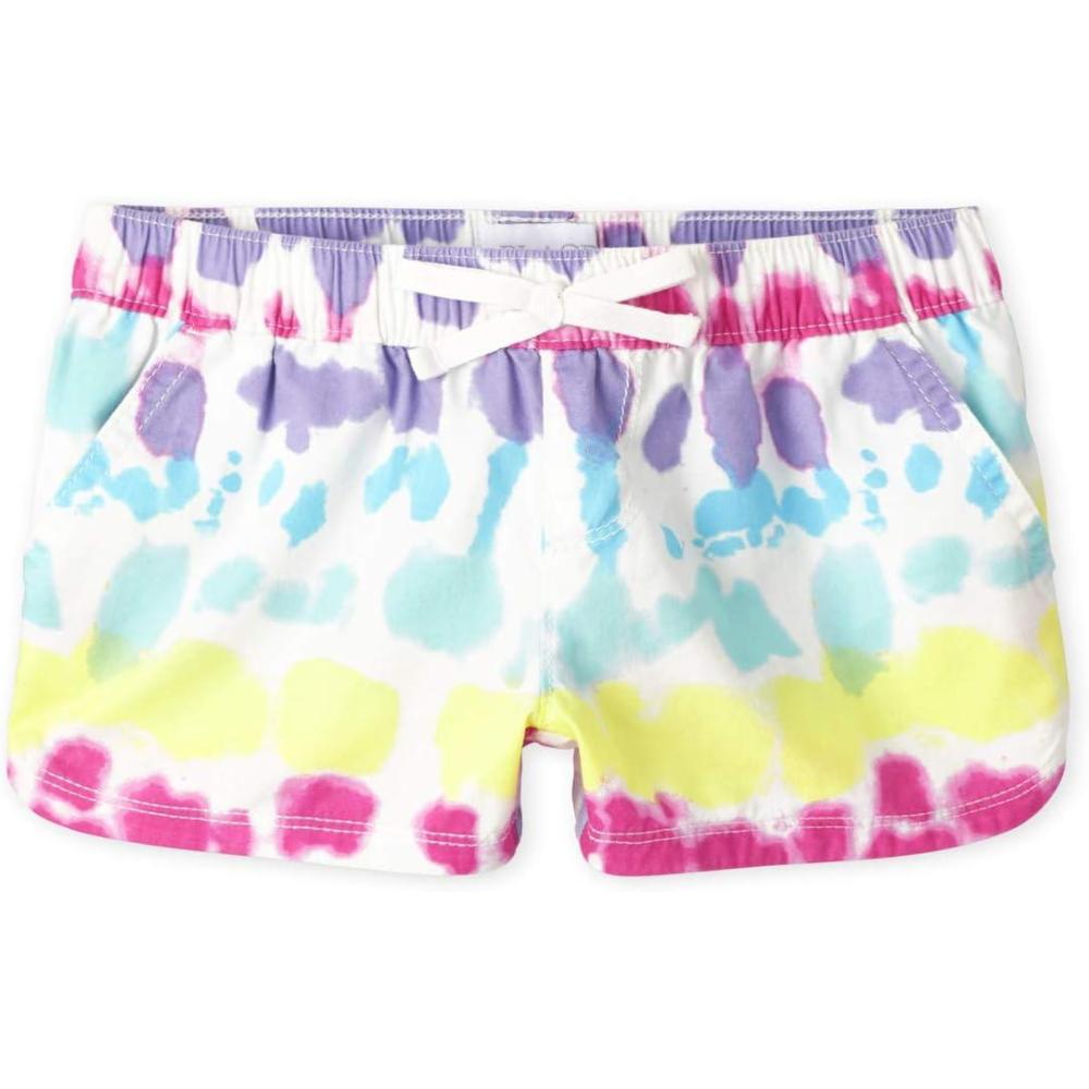 imageThe Childrens Place Girls Twill Pull on ShortsSimplywht