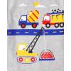 The Children’s Place Baby-Boys and Toddler Short Sleeve Crew Neck Tees(Construction 4-pack)