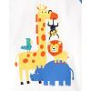 The Children’s Place Baby-Boys and Toddler Short Sleeve Crew Neck Tees(Zoo Critter 4-pack)