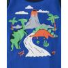 The Children’s Place Boys’ and Toddler Sleeveless Tank Top(Dino/Stripe/Blue 3-pack)
