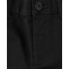 and Toddler Stretch Straight Chino Pants(Black Single)