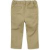 and Toddler Stretch Straight Chino Pants(Flax Single)