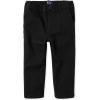 and Toddler Stretch Straight Chino Pants(Black Single)