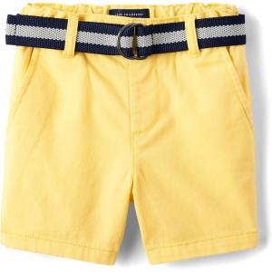 The Children’s Place Baby-Boys and Toddler Belted Chino Shorts(Sun Valley)