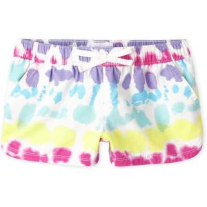 The Children’s Place Girls’ Twill Pull on Shorts(Simplywht)