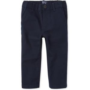 and Toddler Stretch Straight Chino Pants(New Navy Single)