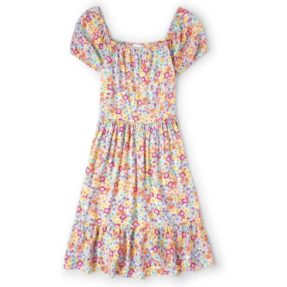 imageThe Childrens Place Womens Short Sleeve Holiday DressRose Pottery