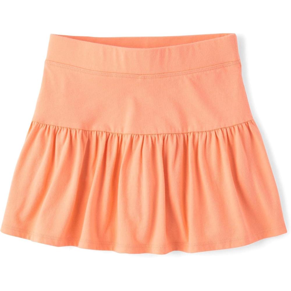 imageThe Childrens Place girls Stretchy Waistband SkortSunfish