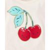 The Children’s Place Baby-Girls and Toddler Short Sleeve Everyday Casual Knit Shirt(Cherries 4-pack)