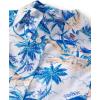The Children’s Place Boys Short Sleeve Poplin Button Down Shirt(White Palm Tree Print)