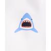 The Children’s Place Boys Short Sleeve Rashguard and Swim Trunk, 2-Piece Set(Tidal Sharks)