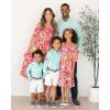 The Children’s Place Boys and Toddler Poplin Long Sleeve Button Down Shirt(Aqua Gingham)