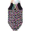 The Children’s Place Girls One Piece Swimsuit(Black)