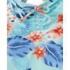 The Children’s Place Girls One Piece Swimsuit(Tropical Mellow Aqua)