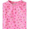 The Children’s Place Girls Rashguard and Swimsuit Set(Neon Pink 3-piece)