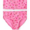 The Children’s Place Girls Rashguard and Swimsuit Set(Neon Pink 3-piece)