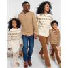 The Children’s Place Mens Long Sleeve Button Up Shirt(Cream Plaid Flannel – Dad)