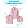 The Children’s Place Mens Long Sleeve Button Up Shirt(Red Tree Stripe- Dad)
