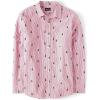 The Children’s Place Mens Long Sleeve Button Up Shirt(Red Tree Stripe- Dad)