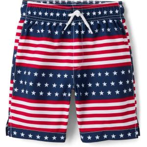 The Children’s Place Boys Swim Trunks(Stars/Stripes)