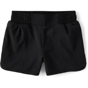 The Children’s Place Girls Active Quick Dry Lined Shorts(Black)