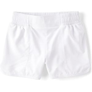 The Children’s Place Girls Active Quick Dry Lined Shorts(White)