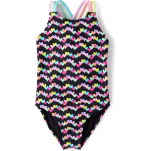 The Children’s Place Girls One Piece Swimsuit(Black)