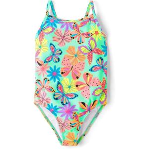 The Children’s Place Girls One Piece Swimsuit(Butterflies)