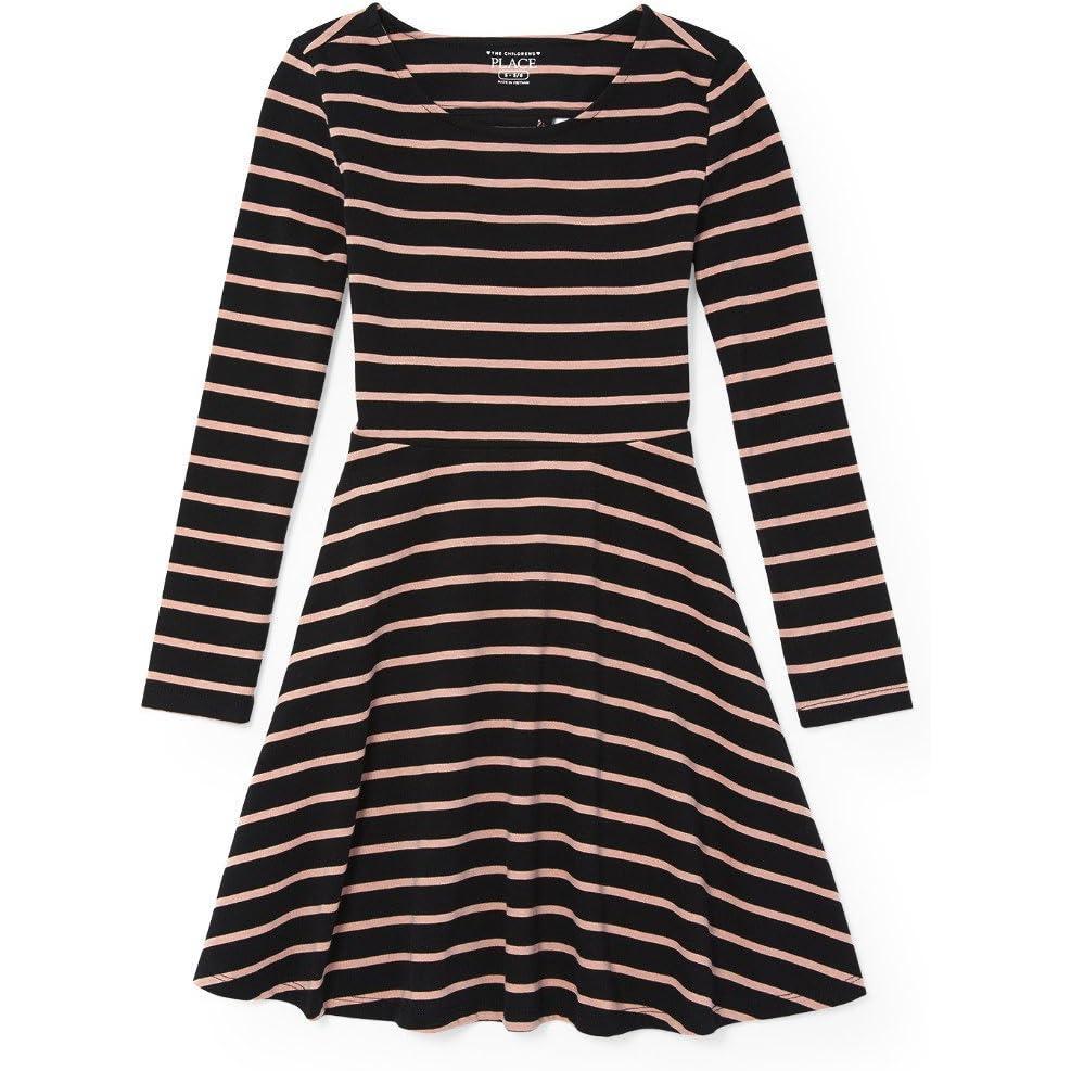 imageThe Childrens Place Girls Dressy Dress SleevelessBlack 12 90737