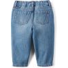 The Children’s Place Baby-Girls and Toddler Barrel Leg Jeans(Peak Wash Hearts)