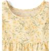 The Children’s Place Baby-Girls and Toddler Tiered Dress, Short Sleeve(Vanilla Wafer)