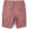 The Children’s Place Boys’ Uniform Chino Shorts(Hampton Red)
