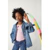 The Children’s Place Girls Smocked Short Sleeve Tops(Cosmos Keyhole)