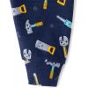 The Children’s Place baby-boys And Newborn 100% Cotton Short Sleeve Top and Pants, 2 Piece Pajama Set(Tool Box)