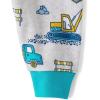 The Children’s Place baby-boys And Newborn 100% Cotton Short Sleeve Top and Pants, 2 Piece Pajama Set(Tool Box)