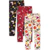 The Children’s Place Big Girls’ Fashion Leggings, Heather Grey 47827 (Pack of 2), Large/10/12(Halloween/Thanksgiving/Christmas 3-pack)