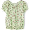 Green Glow Hem Puff