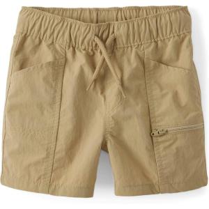 The Children’s Place Baby-Boys and Toddler Quick Dry Pull on Cargo Shorts 3″(Java Hill)