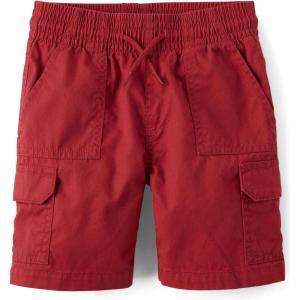 The Children’s Place Boys Pull on Cargo Shorts(Hampton Red)
